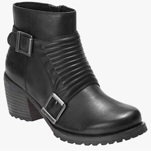 Harley-Davidson Women's Black Leather Booties NWOT